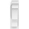 Ekena Millwork Balboa Architectural Grade PVC Outlooker with Traditional Ends, 7"W X 16"D X 22"H OUTP07X16X22BOA01 - alternate 3